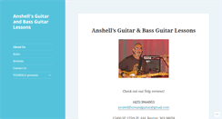 Desktop Screenshot of anshellfluteandguitar.com